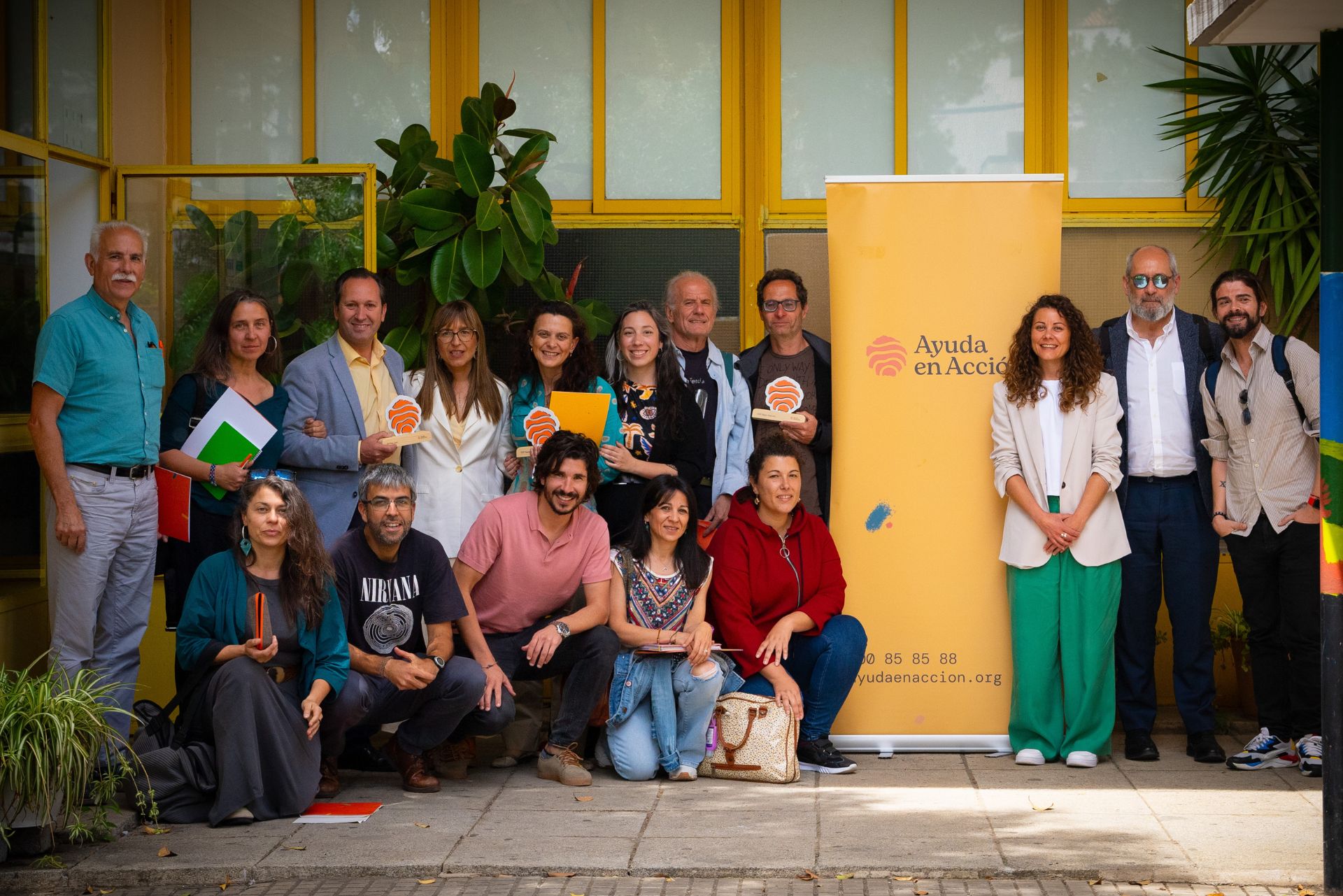 Ayuda en Acción y Fundación la Caixa celebran con una jornada participativa el cierre de curso en Extremadura